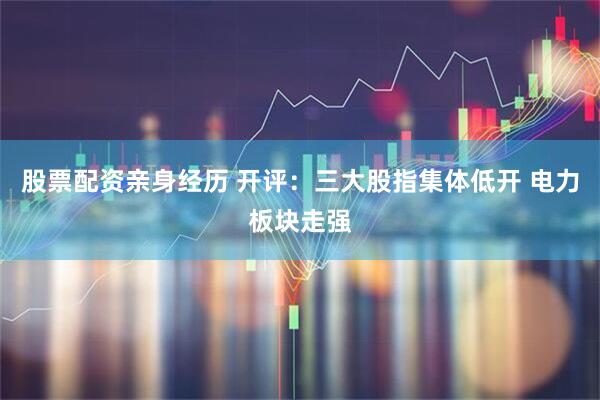 股票配资亲身经历 开评：三大股指集体低开 电力板块走强